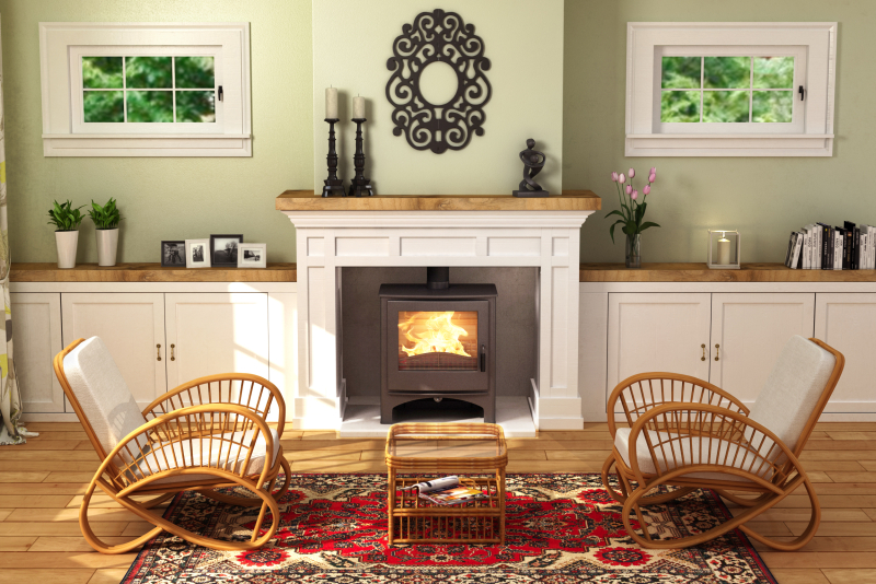 Nordic Fire Houtkachel - Cottage
