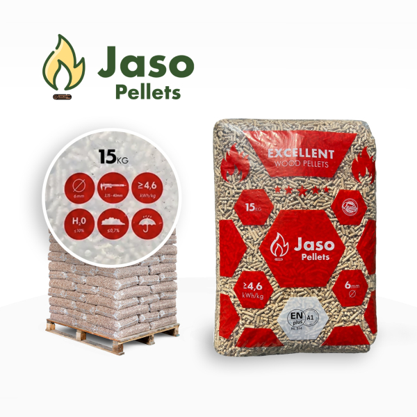 Jaso Pelletkorrels per zak 15 kg