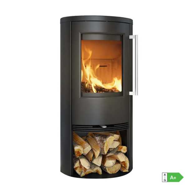TT21R steel stove round sides